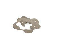 RIPPLES PLAFONIERA D.50 CM. 1 LUCE SABBIA 1158-PL50-SA