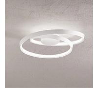 Plafoniera Moderna Ritmo Metallo Bianco Led 55W Dimmerabile Ip20