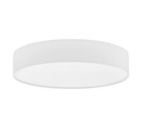 Plafoniera Moderna Romao 1 Acciaio Bianco Luce Led Integrato 36W [EEK: A++]