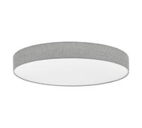 Plafoniera Moderna Romao Acciaio Bianco Luce Led Integrato 54W [EEK: A++]