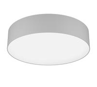 Plafoniera Moderna Romao-Z Acciaio Bianco Luce Led Integrato 35W [EEK: A++]