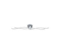 Plafoniera Moderna Roncade Led Alluminio Cromo