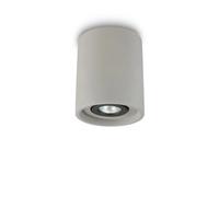 LAMPADA DA SOFFITTO OAK PL1 ROUND CEMENTO