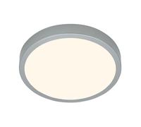 Plafoniera Moderna Runa Metallo Argento Led Integrato 16W 3000K [EEK: A++]