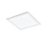 Plafoniera Moderna Salobrena 1 Alluminio Bianco Luce Led Integrato 14W [EEK: A++]