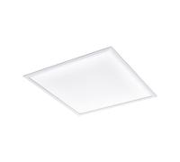 Plafoniera Moderna Salobrena-A Alluminio Bianco Luce Led Integrato 30W Ip20