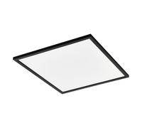 Plafoniera Moderna Salobrena-Z Alluminio Nero Luce Led Integrato 33W