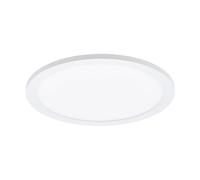 Plafoniera Moderna Sarsina Alluminio Bianco Luce Led Integrato 17W [EEK: A++]