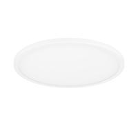 EGLO connect-z Sarsina-Z, Plafoniera LED Smart Home, uso con ZigBee, app e controllo vocale Alexa, luce regolabile bianca calda e fredda, plafoniera dimmerabile in metallo bianco, diametro 45 cm