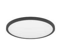Plafoniera Moderna Sarsina-Z Alluminio Nero Luce Led Integrato 33,5W [EEK: A++]