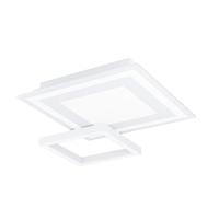 Plafoniera Moderna Savatarila-Z Acciaio Bianco 4 Luci Led Integrato 2,7W [EEK: A++]