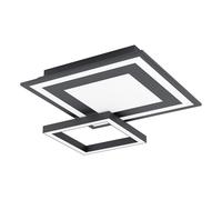 Plafoniera Moderna Savatarila-Z Acciaio Nero 4 Luci Led Integrato 2,7W [EEK: A++]