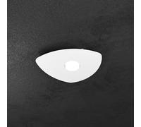 Plafoniera Moderna Shape Metallo Bianco 1 Luce Gx53