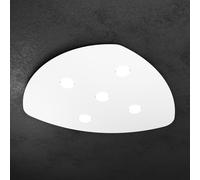 SHAPE APPLIQUE-PLAFONIERA 5 LUCI BIANCO 1143-5-BI