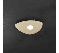 Plafoniera Moderna Shape Metallo Sabbia 1 Luce Gx53