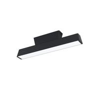 Plafoniera Moderna Simolaris-Z Piccola Led Alluminio Nero