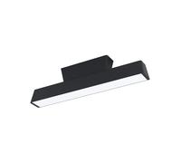 Plafoniera Moderna Simolaris-Z Piccola Led Alluminio Nero