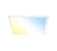 Plafoniera Moderna Simple Plastica Bianco Led Integrato 21W 3000K [EEK: A++]