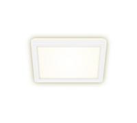 Plafoniera Moderna Slim Plastica 19Cm Bianco Led Integrato 14W 4000K [EEK: A++]