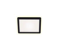 Plafoniera Moderna Slim Plastica Nero Led 12W 4000K [EEK: A++]