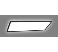 Briloner Pannello LED a superficie Slim 58x20cm on/off 4.000K nero Briloner