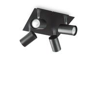LAMPADA DA SOFFITTO SPOT PL4 NERO