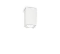 Plafoniera Moderna Square Tower Gesso Bianco 1 Luce Gu10 [EEK: A++]