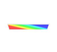 Plafoniera Moderna Tava Plastica Nero Led Integrato 36W Da 2700 A 6500K