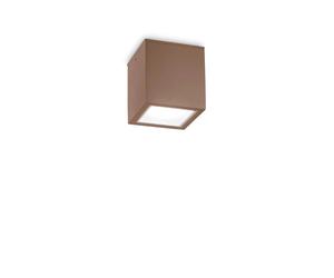 Plafoniera Moderna Techo Metallo Coffee 1 Luce Gu10 Small