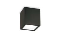 Plafoniera Moderna Techo Metallo Nero 1 Luce Gu10 Big