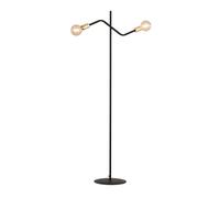 Plafoniera Moderna Temi Acciaio Nero 2 Luci E27 Ip20 [EEK: A++]