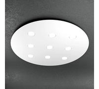 CLOUD PLAFONIERA 9 LUCI TONDA BIANCO 1128-PL9 T-BI