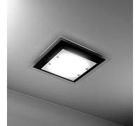 TRAY PLAFONIERA 60 CM. 4 LUCI NERA 1087-60-NE