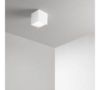 Plafoniera Moderna Tric Metallo Bianco Led 10W 3000K Ip20 [EEK: A++]