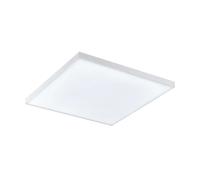 Plafoniera Moderna Turcona Acciaio Bianco Luce Led Integrato 11W