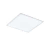 Plafoniera Moderna Turcona Acciaio Bianco Luce Led Integrato 33W