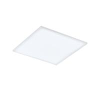 Plafoniera Moderna Turcona Acciaio Bianco Luce Led Integrato 33W [EEK: A++]