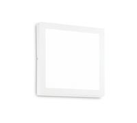 Plafoniera Moderna Universal Acciaio Bianco Led Integrato 25W 4000K Ip20 [EEK: A++]