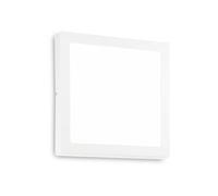 Plafoniera Moderna Universal Acciaio Bianco Led Integrato 36W 4000K Ip20