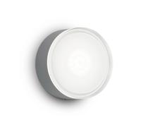 Plafoniera Moderna Urano Alluminio-Materie Plastiche Antracite 1 Luce Gx53 Big