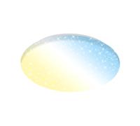 Plafoniera Moderna Verb Plastica Bianco Led Integrato 18W 3000/4000/6000K