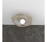 WARPED PLAFONIERA D.50 CM. 1 LUCE SABBIA 1157-PL50-SA