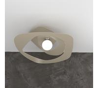 WARPED PLAFONIERA D.65 CM. 1 LUCE SABBIA 1157-PL65-SA