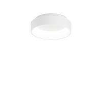 Plafoniera Moderna Ziggy Metallo Bianco Led 22W 3000K Luce Calda [EEK: A++]