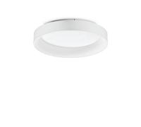 Plafoniera Moderna Ziggy Metallo Bianco Led 42W 3000K Luce Calda