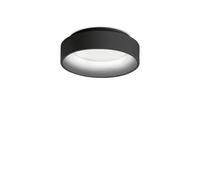 Plafoniera Moderna Ziggy Metallo Nero Led 22W 3000K Luce Calda