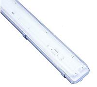 Plafoniera Neon Stagna 2x58W IP65 General Electric Modello Mariner. Nuova