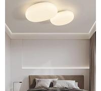 Plafoniera Nordic Cream, Lampada a Sospensione Moderna a LED