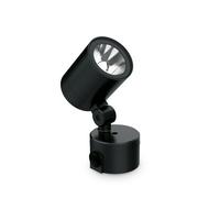 Plafoniera O-ZONE LED 13W Luce Calda 3000K Nero Metallo Ideal Lux