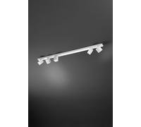 Spot Contemporaneo Oddy Alluminio Bianco 5 Luci Gu10